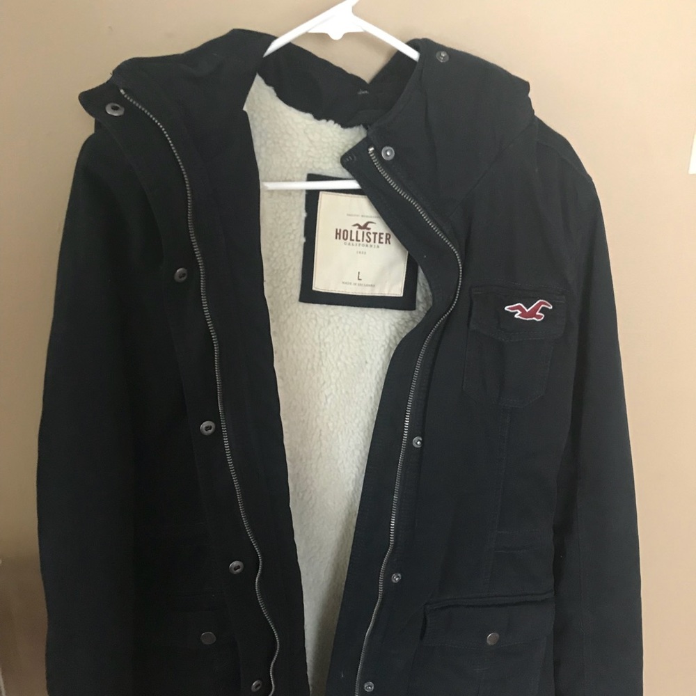 Hollister long coat